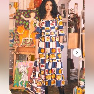 ISO Damson Madder Winifred Fruit Midi